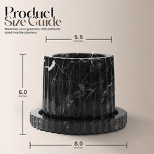 Load image into Gallery viewer, planter, indoor planter, marble planter