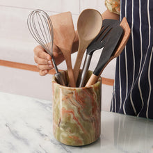 Load image into Gallery viewer, utensil holder, utensil caddy, cutlery holder, kitchen utensil holder