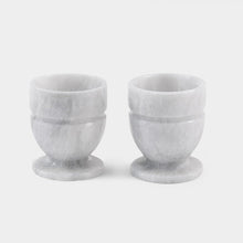 Load image into Gallery viewer, Marble Egg Cups Set
