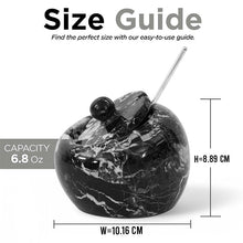 Load image into Gallery viewer, Marble Salt Candy Apple Design - Big
