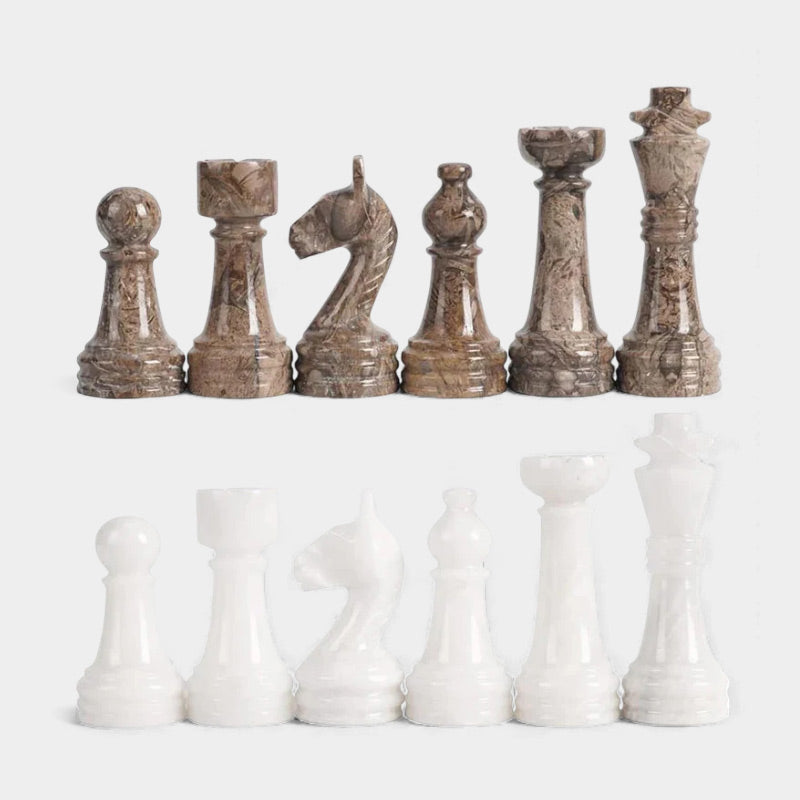 Chess Figures - Oceanic & White