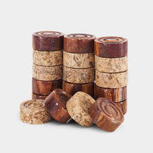 Load image into Gallery viewer, Checkers Figures - Red &amp; Coral
