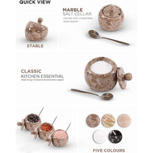 Load image into Gallery viewer, Marble Salt Candy Apple Design - Small
