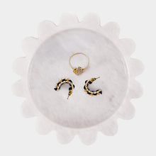 Load image into Gallery viewer, Round Jewellery Tray - Cloud Design
