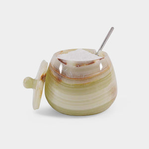 Marble Single Salt Cellar Bell Design