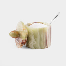 Load image into Gallery viewer, Marble Single Salt Cellar With Spoon
