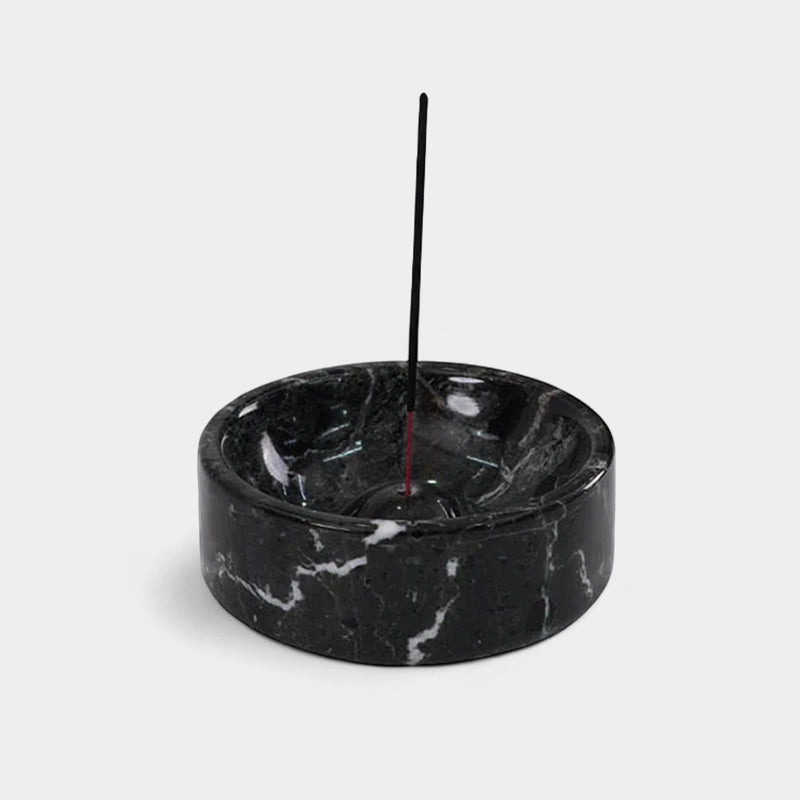Marble Spherical Incense Holder