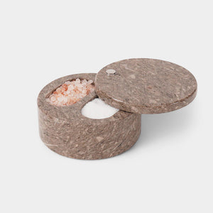 Salt Cellar with Dual Compartments