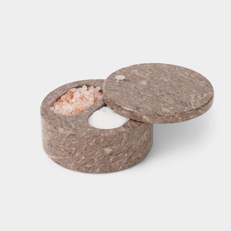 Salt Cellar with Dual Compartments
