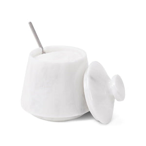 Marble Big Tumbler Salt Cellar