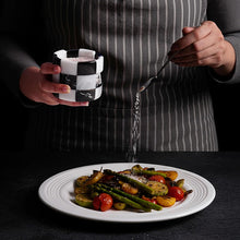 Load image into Gallery viewer, Salt Cellar with Spoon - Checkers Design

