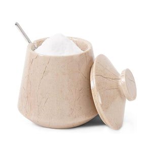Marble Big Tumbler Salt Cellar