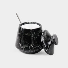 Load image into Gallery viewer, Marble Big Tumbler Salt Cellar
