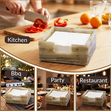 Load image into Gallery viewer, Napkin Holder - Square Design
