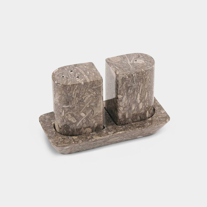 Salt and Pepper With Tray