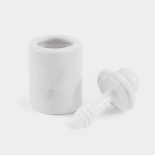 Load image into Gallery viewer, Marble Honey Jar with Dipper Lid
