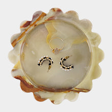 Load image into Gallery viewer, Round Jewellery Tray - Cloud Design
