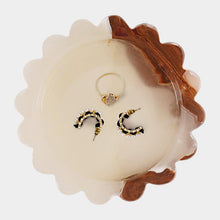 Load image into Gallery viewer, Round Jewellery Tray - Cloud Design
