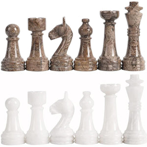 Chess Figures - Oceanic & White