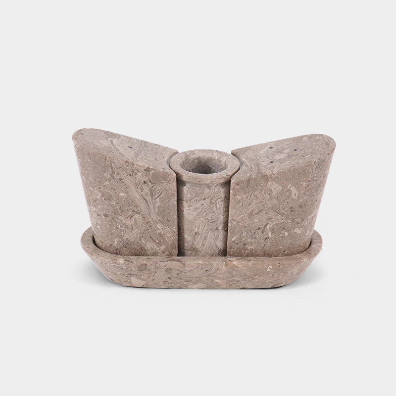 Salt and Pepper With Tray