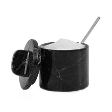Load image into Gallery viewer, Marble Single Salt Cellar With Spoon
