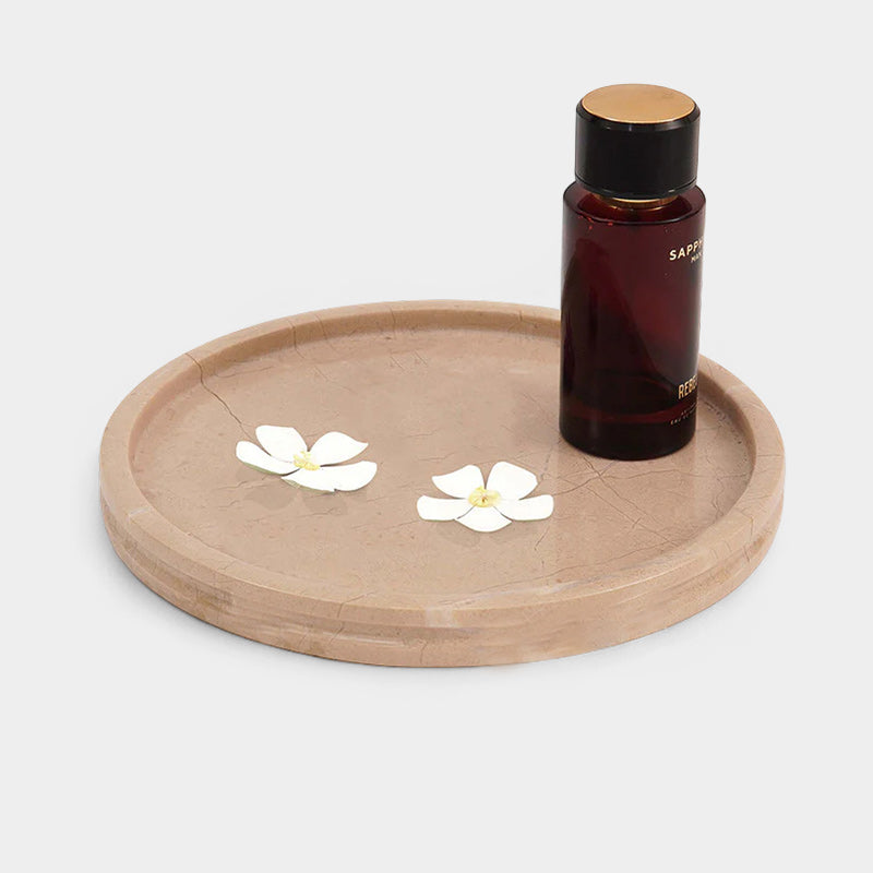 Marble Round Tray