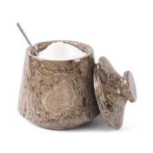 Load image into Gallery viewer, Marble Big Tumbler Salt Cellar
