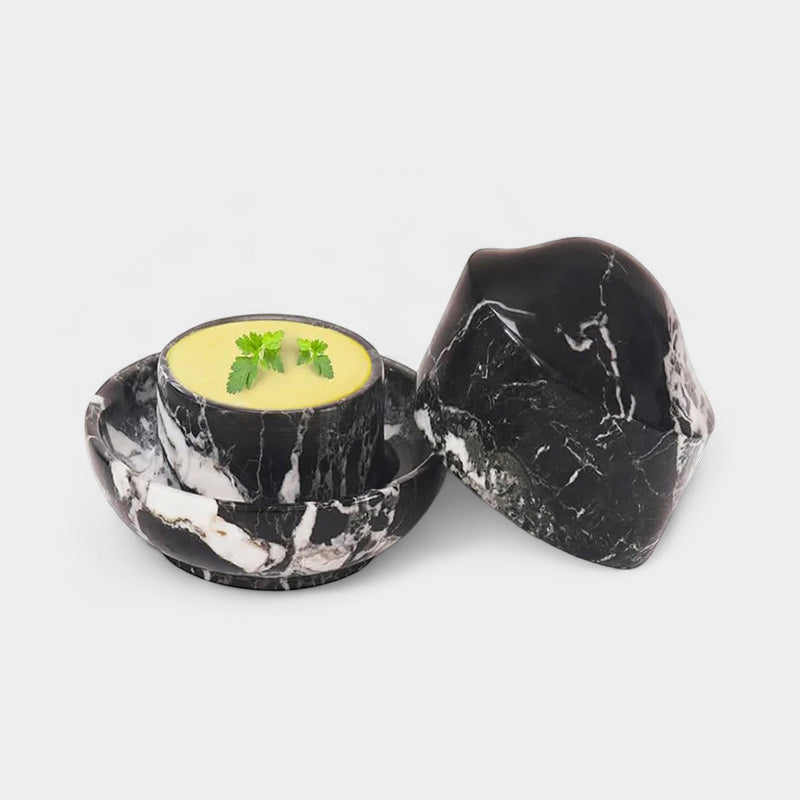 Marble Mini Butter Dish 7.6 cm