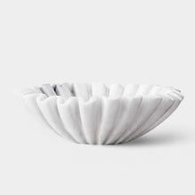 Load image into Gallery viewer, Ruffle Fruit Bowl (White)
