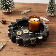 Load image into Gallery viewer, Round Jewellery Tray - Cloud Design
