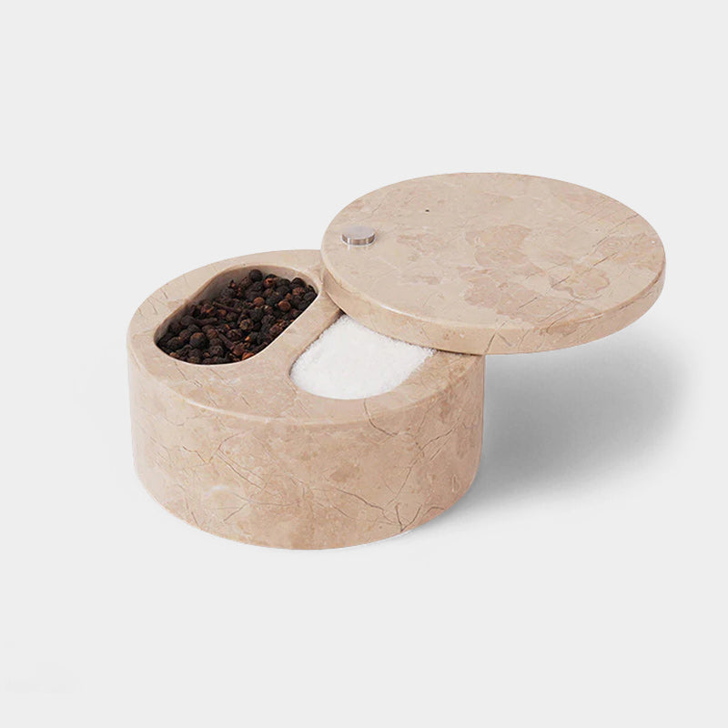 Salt Cellar with Dual Compartments