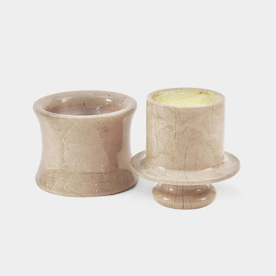 Marble Butter Keeper Bell