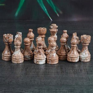 Chess Figures - White & Marinara
