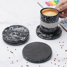 Load image into Gallery viewer, Coaster Plates - Depth Design - Set of 4
