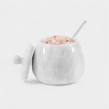 Load image into Gallery viewer, Marble Single Salt Cellar Bell Design

