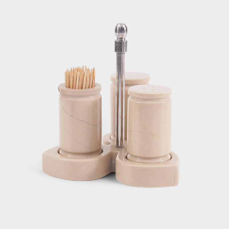 Salt and Pepper With Tray