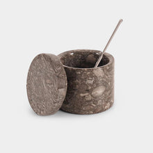 Load image into Gallery viewer, Marble Salt Cellar With Spoon
