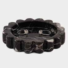 Load image into Gallery viewer, Round Jewellery Tray - Cloud Design
