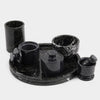 Marble Splendor Round Vanity Tray with Accessories