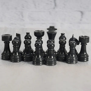 Chess Figures - Black & Marinara