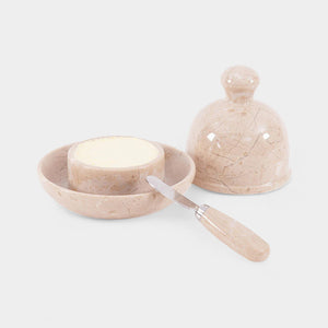 Stylish Marble Butter Dish