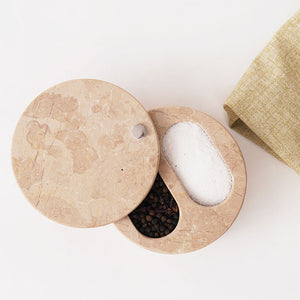 Salt Cellar with Dual Compartments