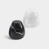 Salt and Pepper Egg Shape Set Of 2