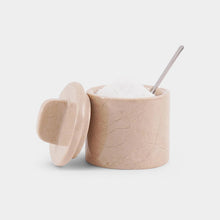 Load image into Gallery viewer, Marble Single Salt Cellar With Spoon
