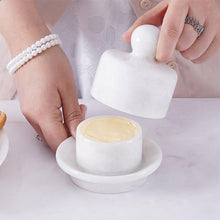 Load image into Gallery viewer, Marble Mini Butter Dish
