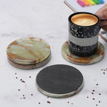 Load image into Gallery viewer, Coaster Plates - Depth Design - Set of 4
