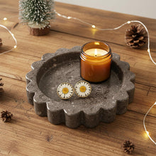 Load image into Gallery viewer, Round Jewellery Tray - Cloud Design
