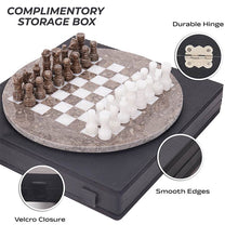 Load image into Gallery viewer, 38 cm Round Chess Set - Local Storage
