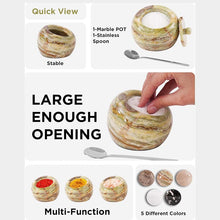 Load image into Gallery viewer, Marble Salt Candy Apple Design - Big
