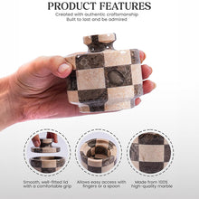 Load image into Gallery viewer, Single Salt Candy  - Checkers  Design
